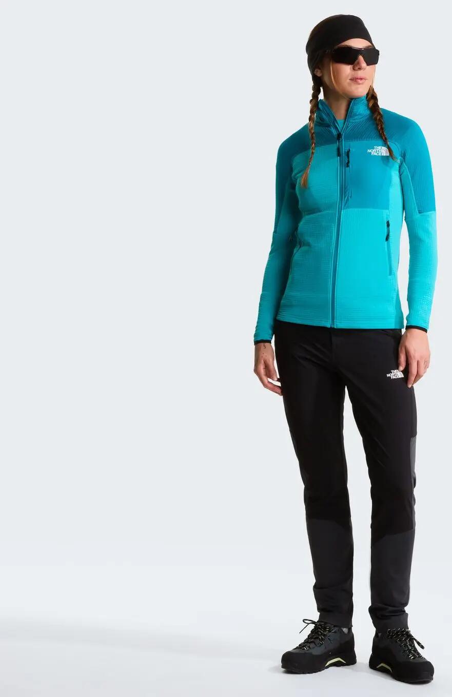 The North Face Stormgap Power Grid fleecevest voor dames, blauw 2/5