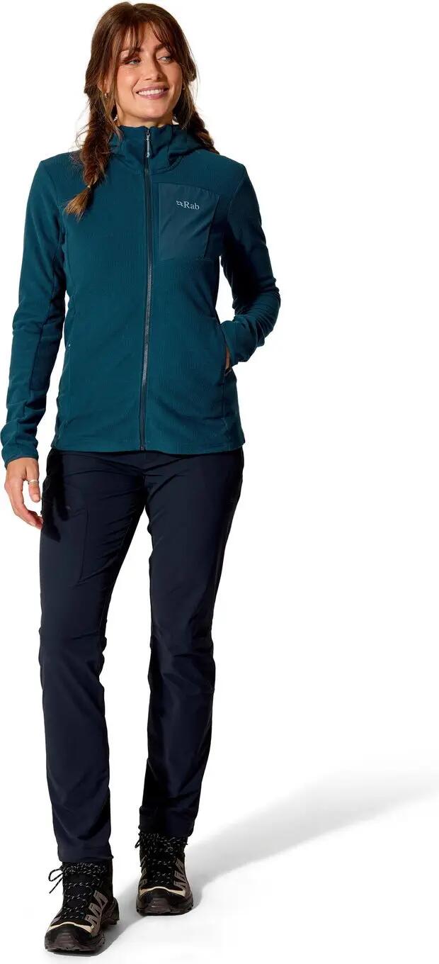 Polaire RAB Tecton Hoody Bleu Femme 2/7