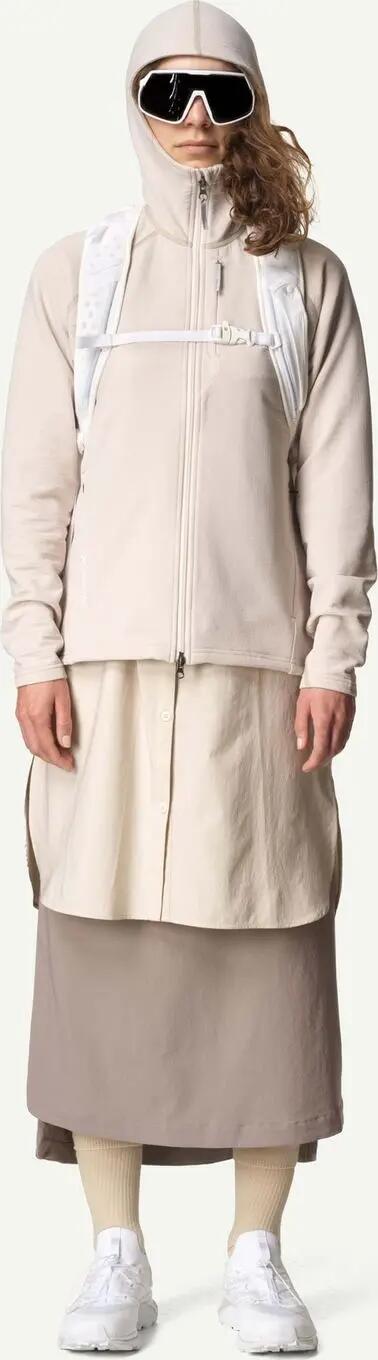 Houdini Aero Houdi Beige Fleece para mulher 4/7