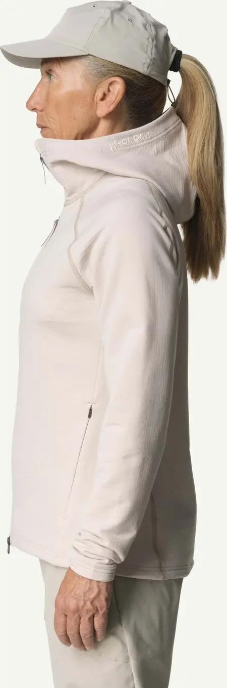 Houdini Aero Houdi Beige Fleece para mulher 2/7