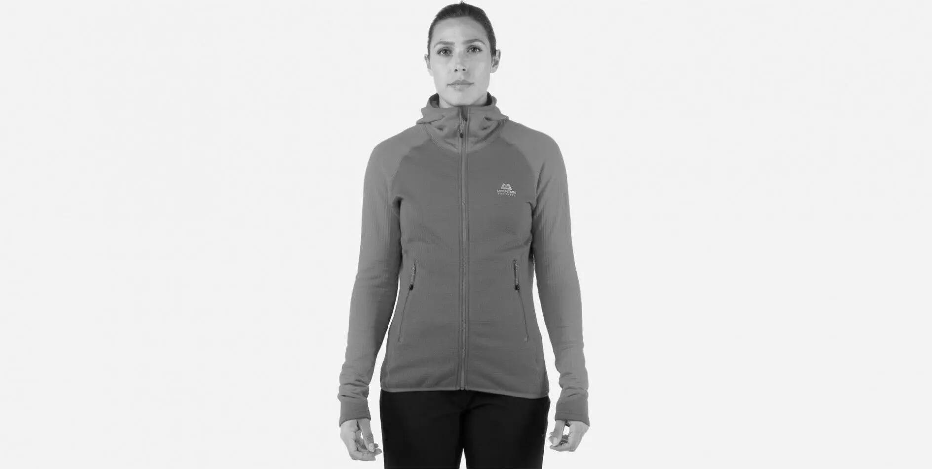 Mountain Equipment Eclipse Hooded Blue Women's Fleece 2/7