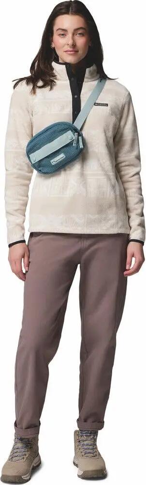 Polaire Femme Columbia 1/2 Snap Benton Springs Printed Beige 4/5