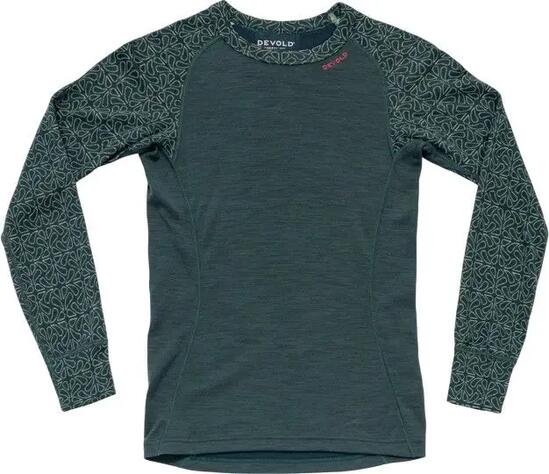 Tee-Shirt Devold Femme Duo Active Merino 205 Vert