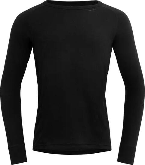 Tee-shirt Devold Duo Active Merino 205 Noir Homme