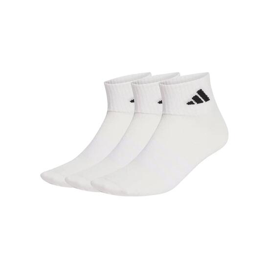 Pack 3 Chausettes Adidas Essential Ankle Blanc