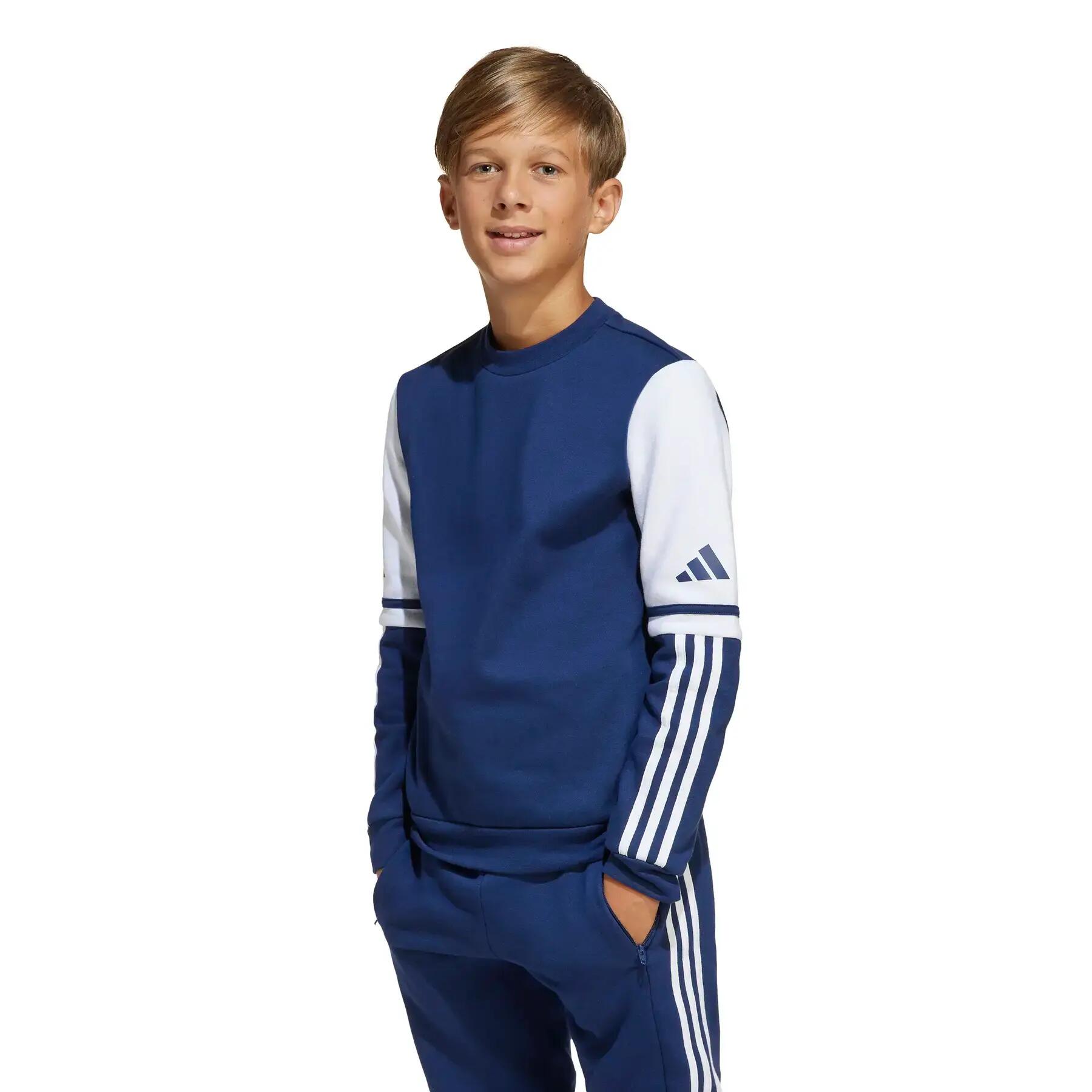 Sudadera de cuello redondo para niño adidas Squadra 25 3/9