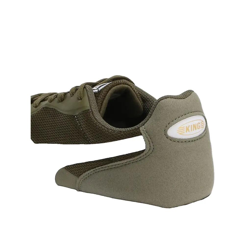 Chuteiras PUMA King Top IT Verde/Branco/Dourado 5/5
