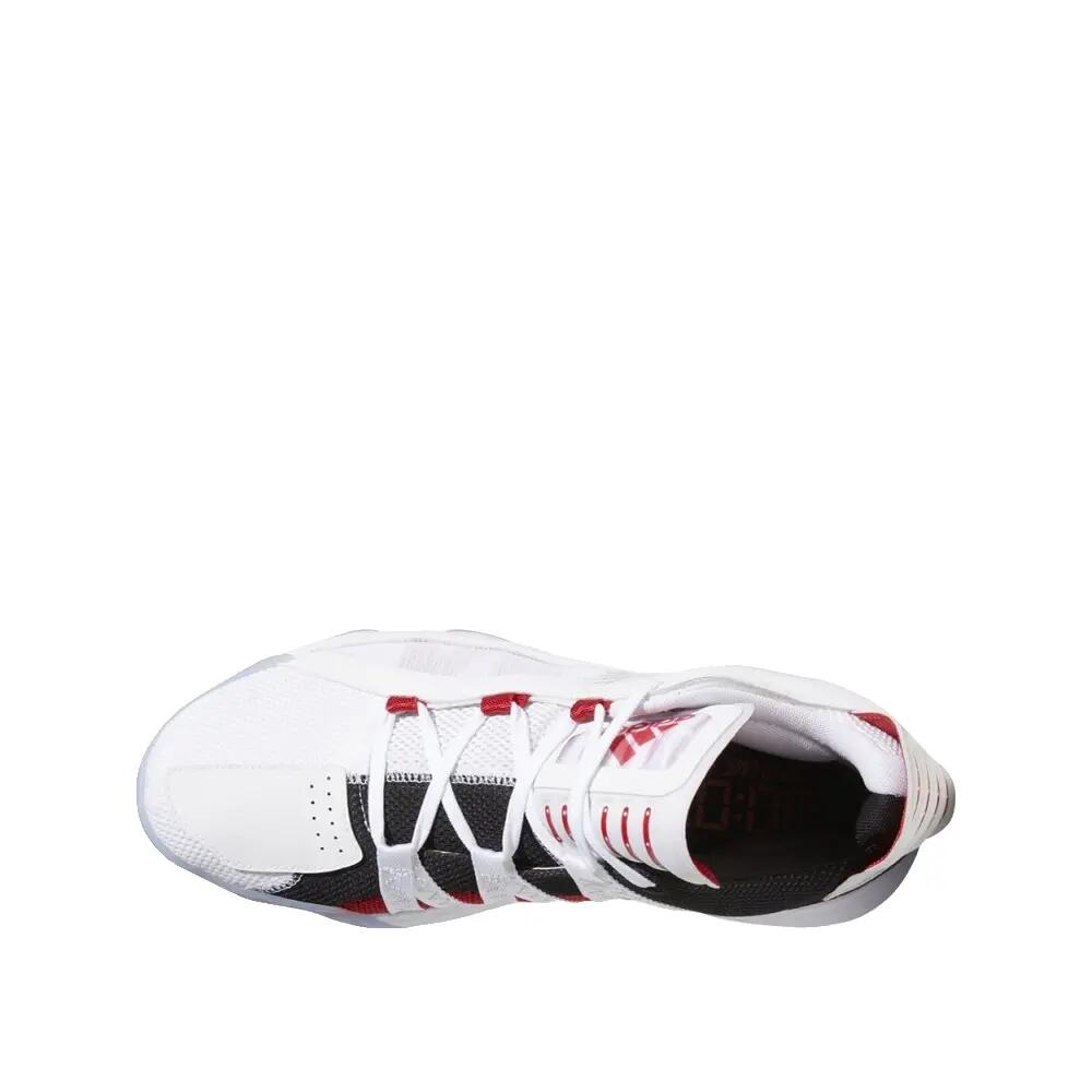 Zapatillas de baloncesto adidas Dame 6 J Rojo/Blanco/Negro 2/6