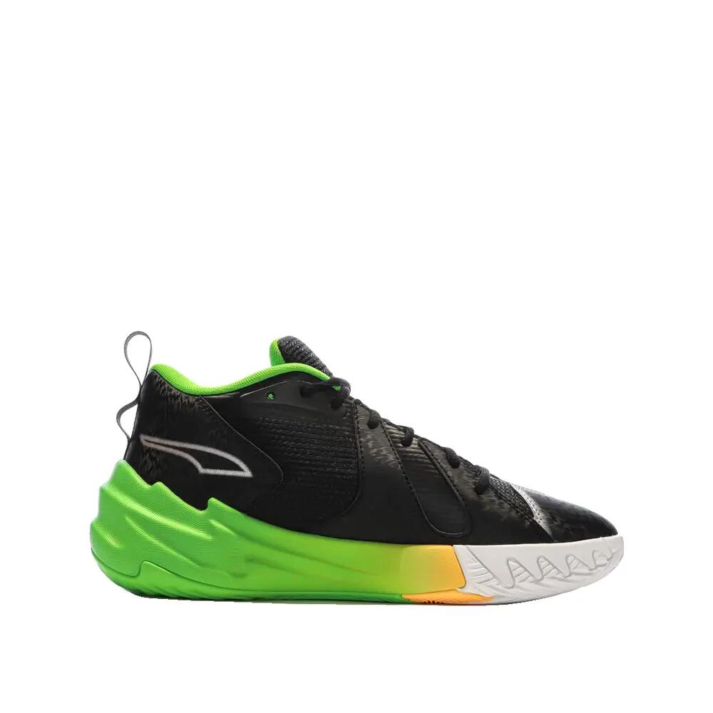 Sapatilhas de basquetebol PUMA Scoot 1 Preto/Verde 2/7