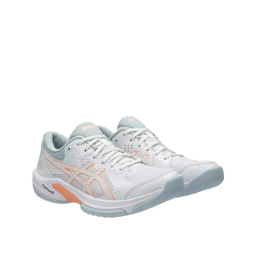 Ténis de voleibol ASICS Beyond FF Branco / Laranja vif 3/3