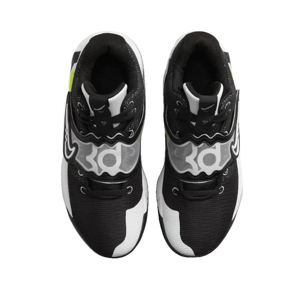 Zapatillas de baloncesto Nike KD Trey 5 X Negro/Blanco/Volt 3/4