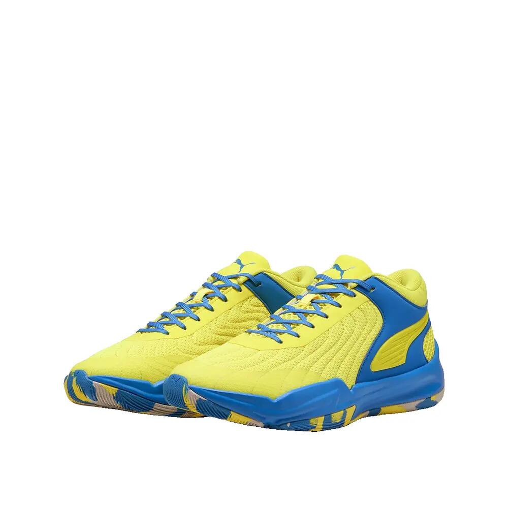 PUMA Court Pro 2 Marble Gelb 2/6