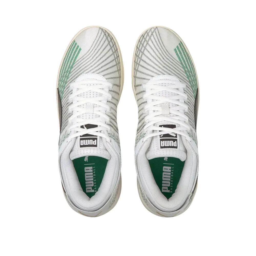 Chaussures de basket PUMA Clyde All-Pro Coast 2 Coast Blanc/Vert 3/6