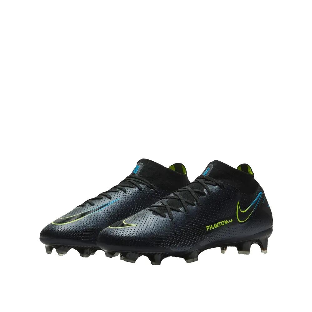 Fußballschuhe Nike Phantom GT Elite DF FG Schwarz/Cyber/Foto Licht Blau 6/6