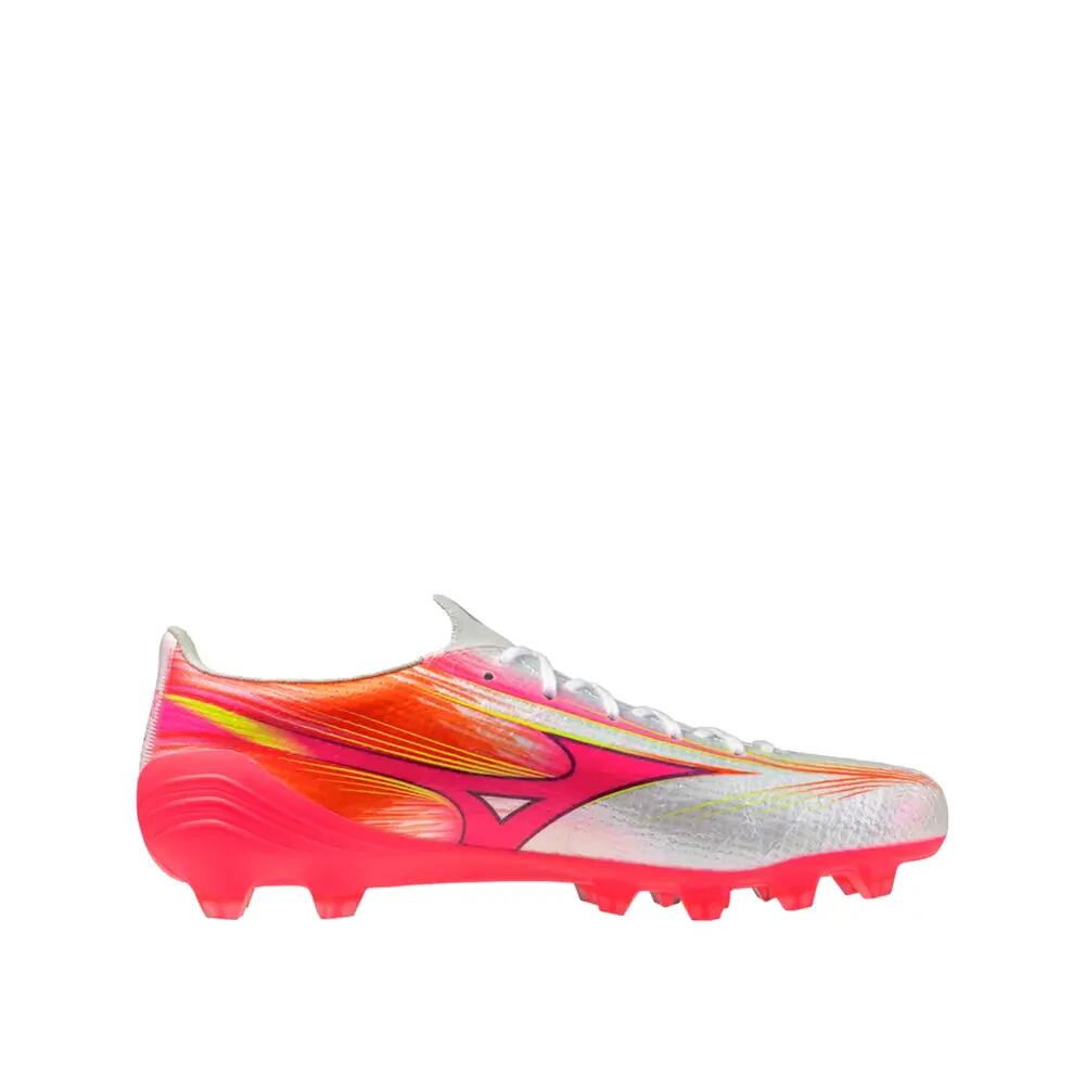 Voetbalschoenen Mizuno Alpha III Elite FG Wit/Fuchsia 4/7