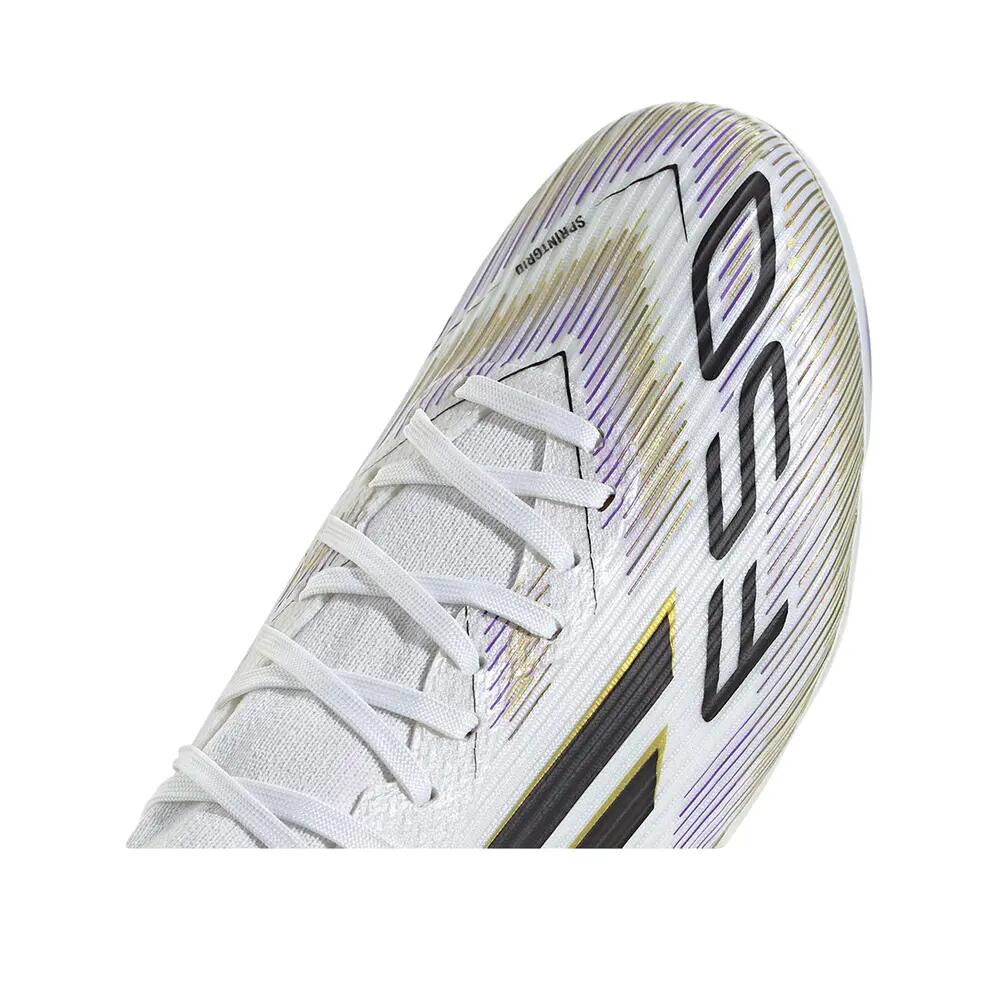 Botas de futebol adidas League Mid FG/MG Branco/Preto/Dourado 8/8