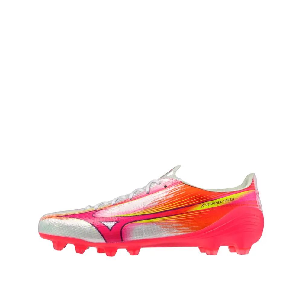 Voetbalschoenen Mizuno Alpha III Elite FG Wit/Fuchsia 2/7
