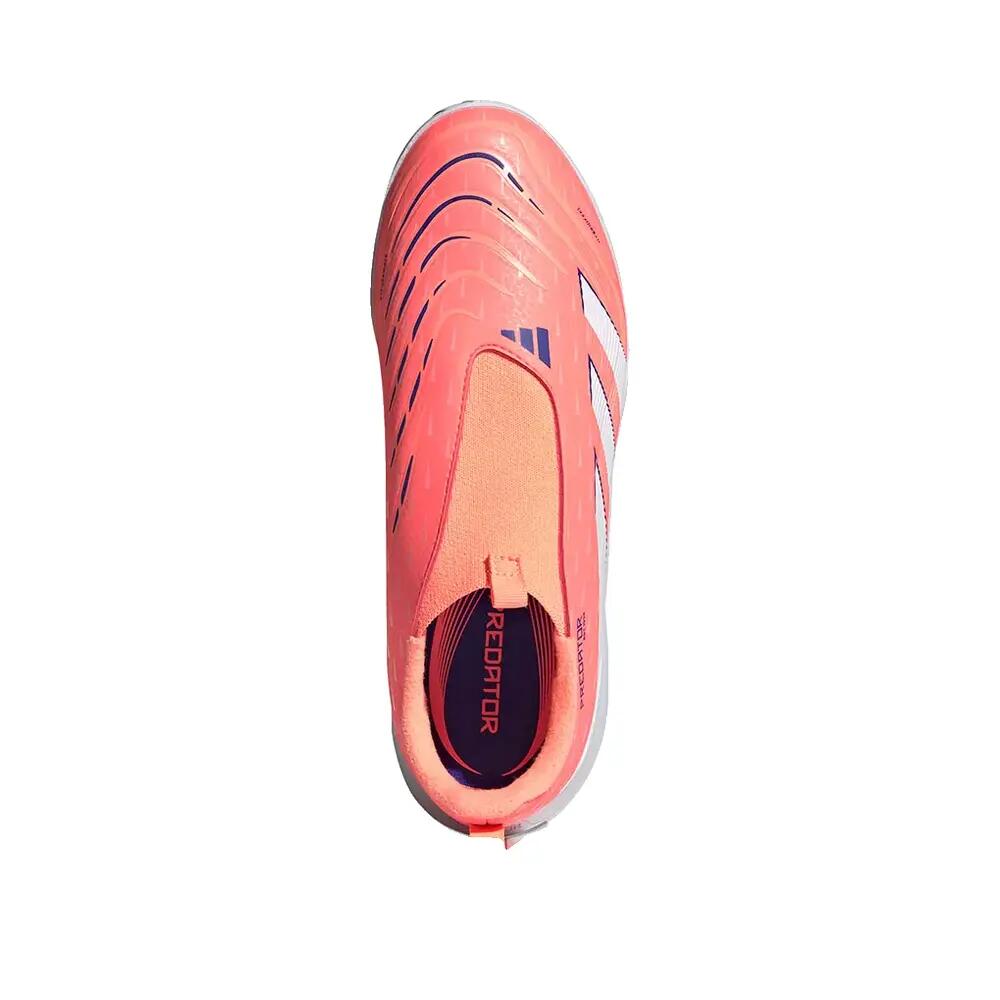 Chaussures de football Adidas Predator League Laceless Junior Orange 2/6