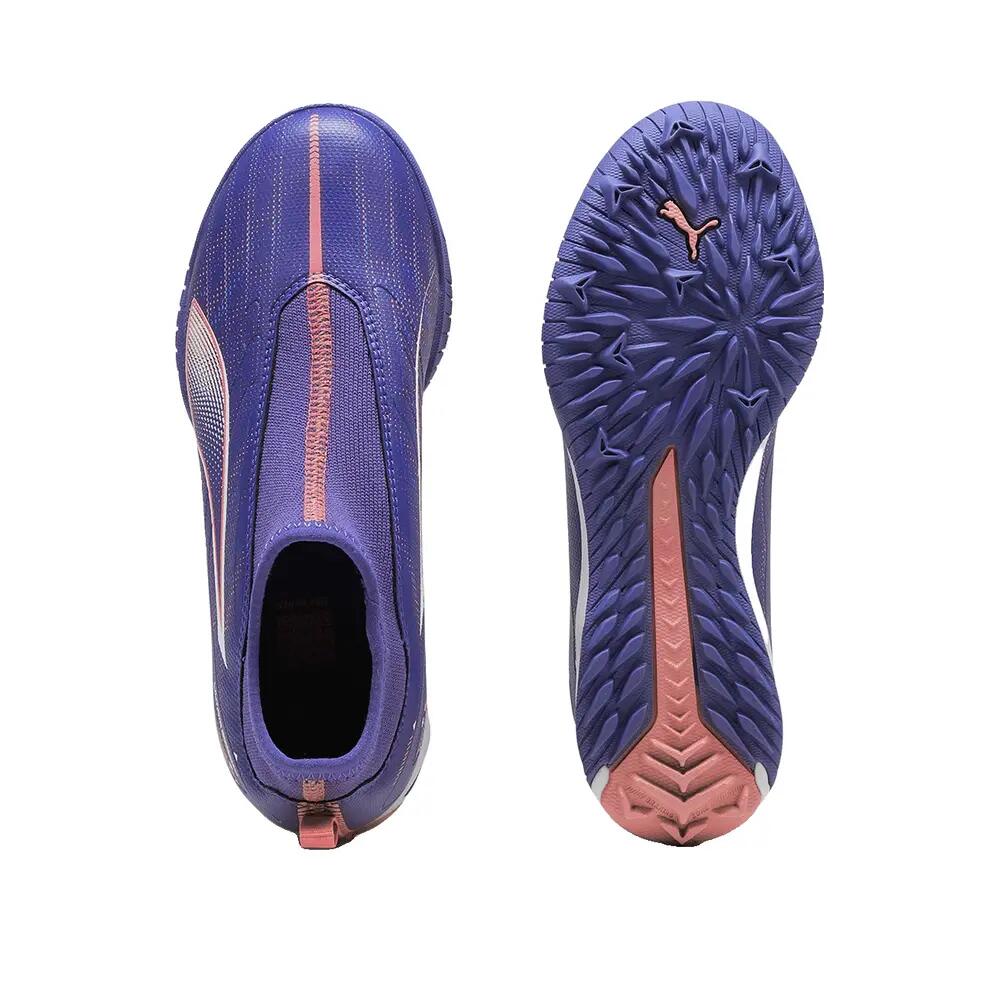 Chaussures de football PUMA Ultra 5 Match+ Ll Tt + Mid Jr Bleu 2/6