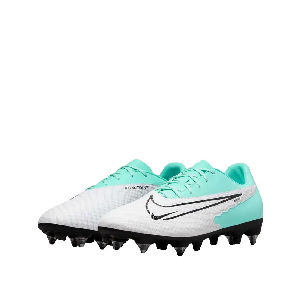 Zapatos de fútbol Nike Phantom GX Academy SG-Pro AC Turquesa y Blanco 4/6