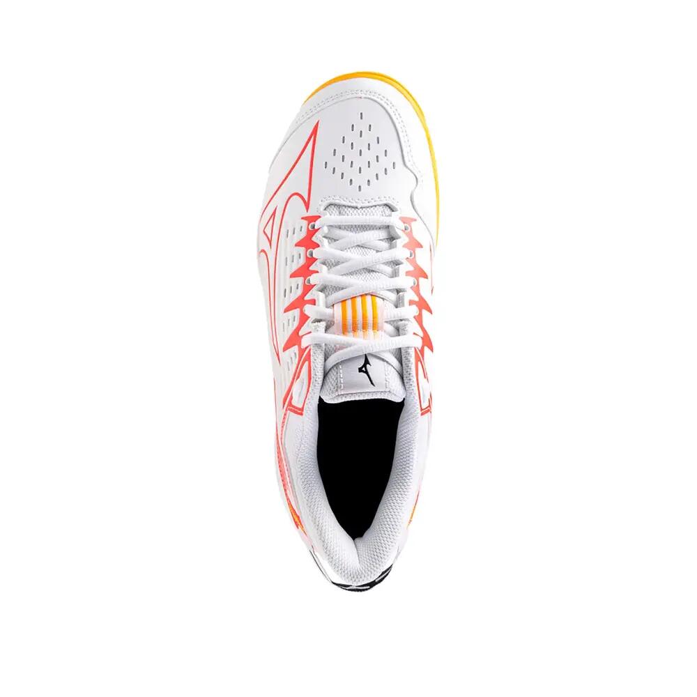 Schoenen - hockey - kinderen - wave lynx junior - wit/oranje 6/6
