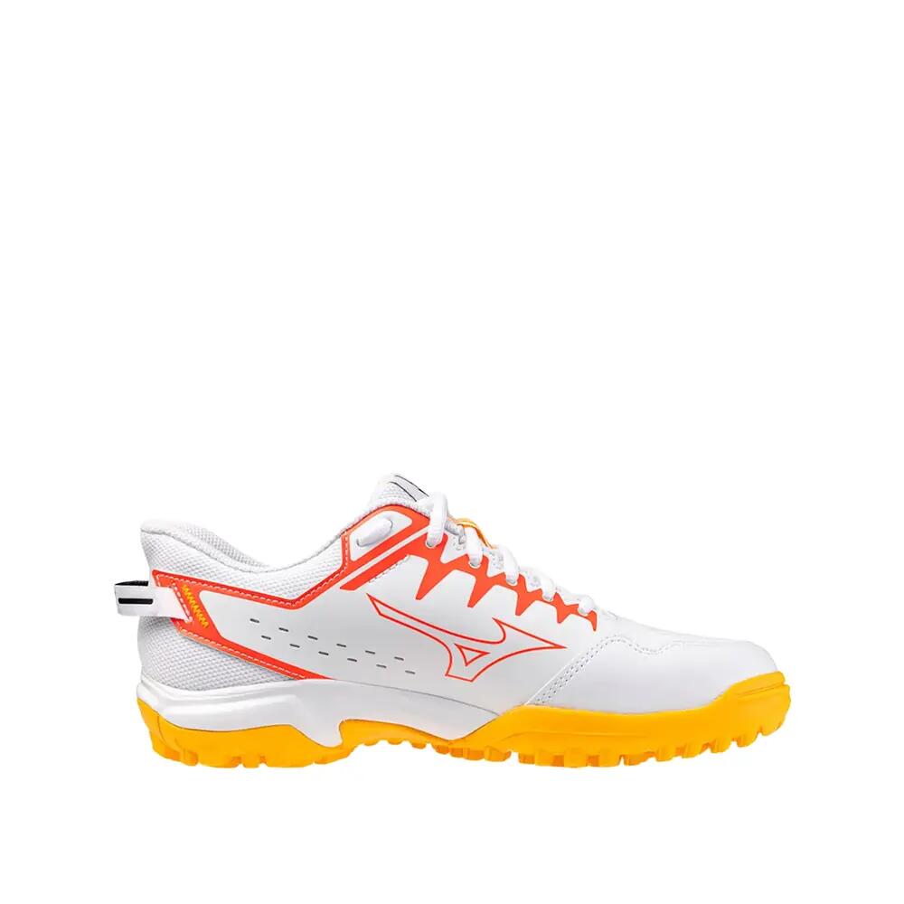 Schoenen - hockey - kinderen - wave lynx junior - wit/oranje 4/6