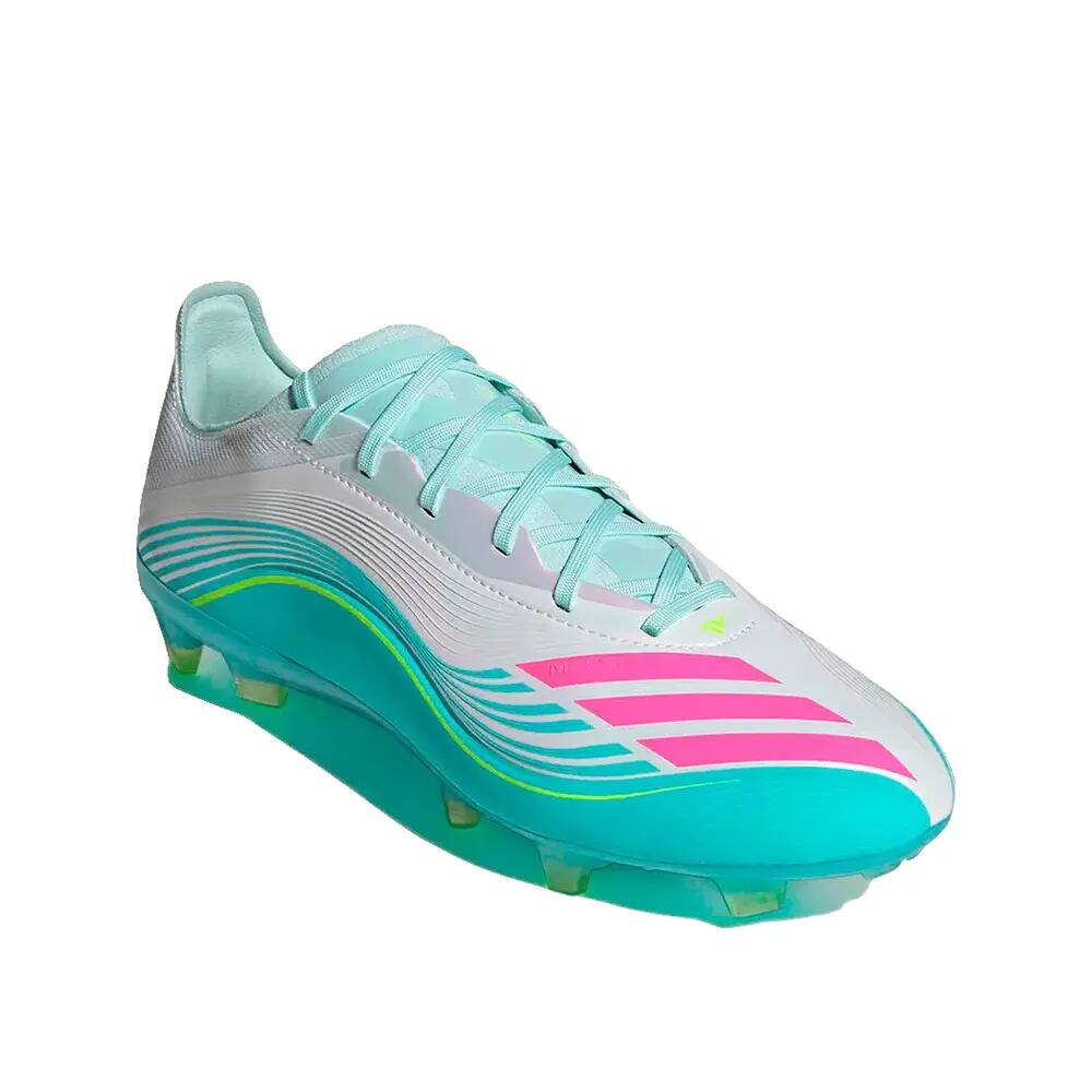 Zapatos de fútbol adidas F50 Messi Pro FG Plateado 2/6