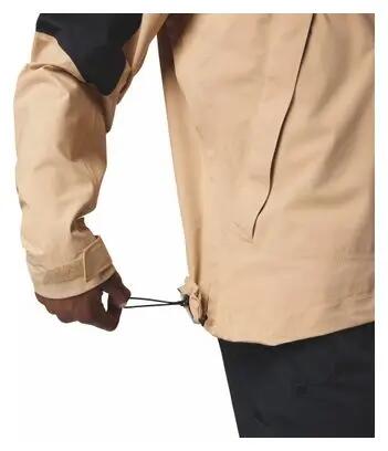 Chaqueta impermeable Columbia Northwest Explorer 3L Beige para hombre 7/7
