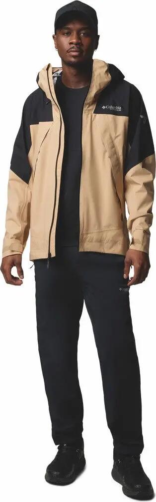 Chaqueta impermeable Columbia Northwest Explorer 3L Beige para hombre 2/7