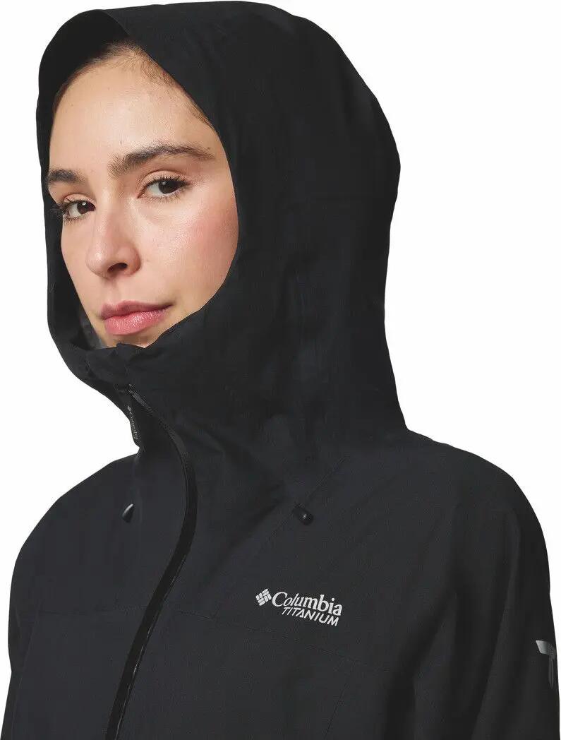 Columbia Northwest Explorer 3L Black Women's Waterproof Jacket 5/7