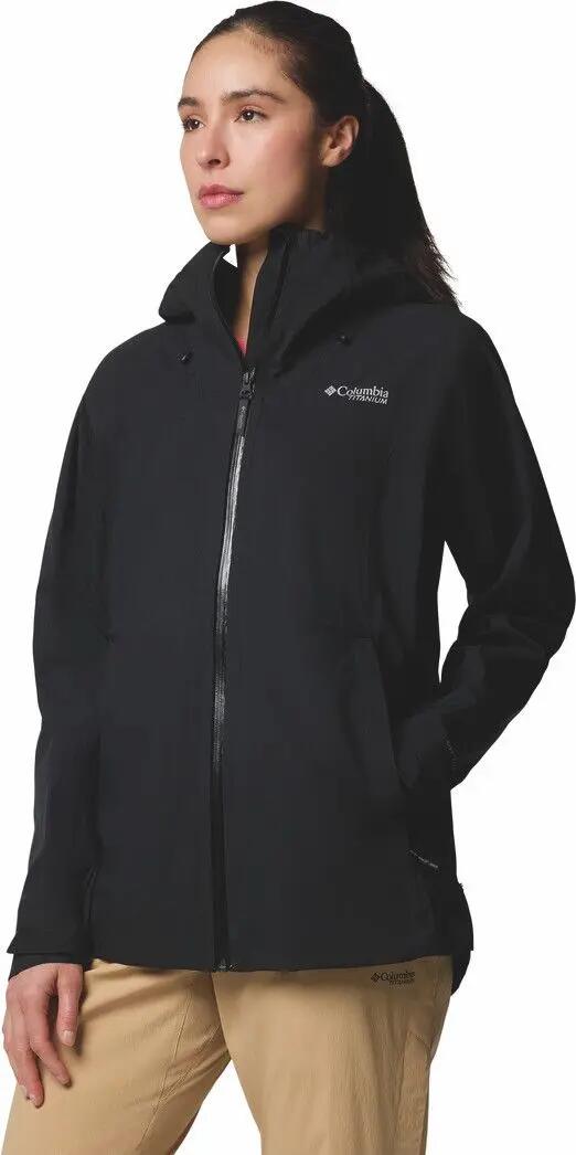 Columbia Northwest Explorer 3L Black Women's Waterproof Jacket 4/7