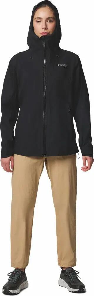 Columbia Northwest Explorer 3L Black Women's Waterproof Jacket 2/7