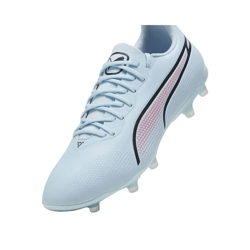 Zapatos de fútbol PUMA King Pro FG/AG Mujer Plata 5/6
