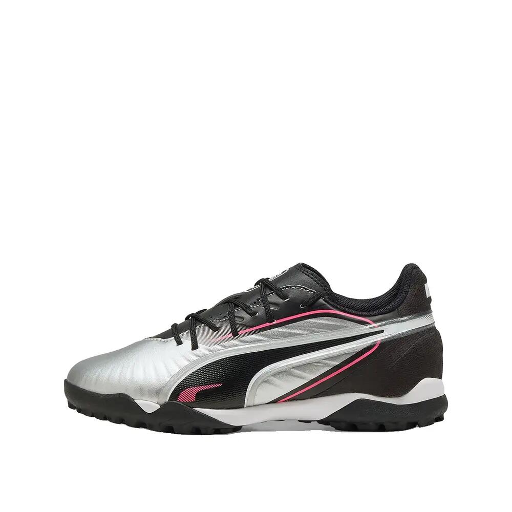 Fußballschuhe PUMA King Match TT Mid Silber 4/6