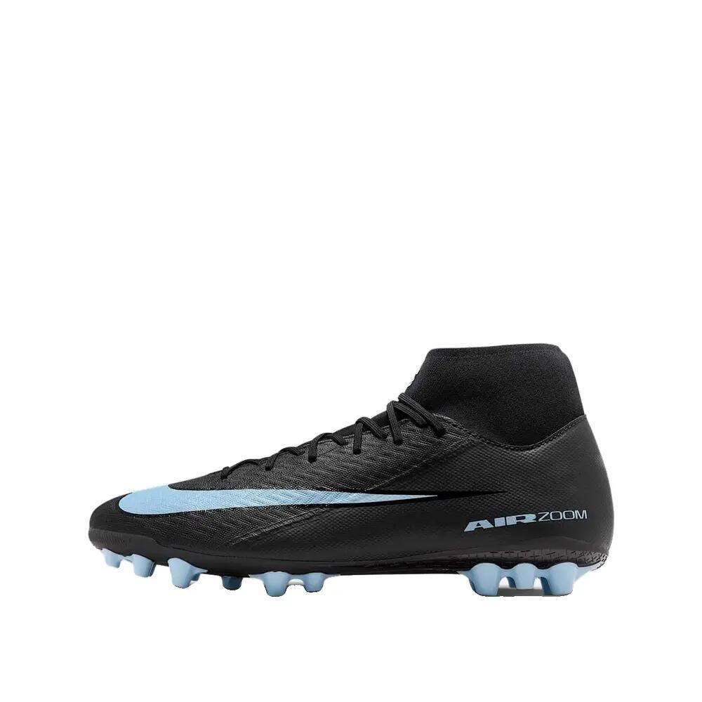 Zapatos de fútbol Nike Mercurial Superfly 10 Academy AG Negro/Azul helado 3/9