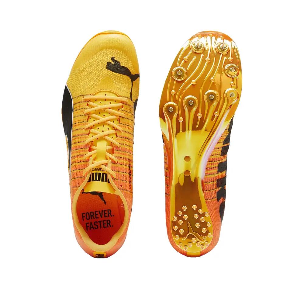 Puma evoSPEED Sprint NITRO 2 spike atletica Arancione Rosa Unisex 2/6