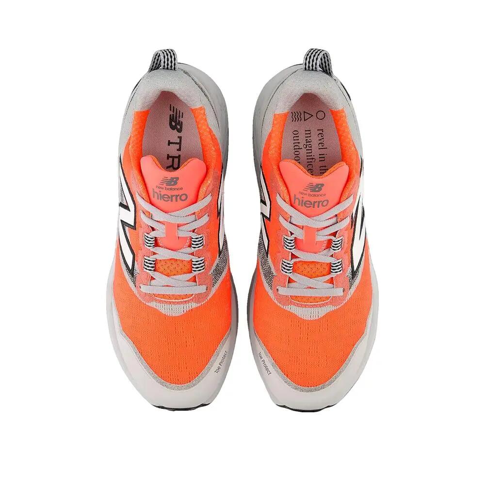 Calçado de trilha New Balance Fresh Foam Hierro V9 Vermelho-Cinza 2/3