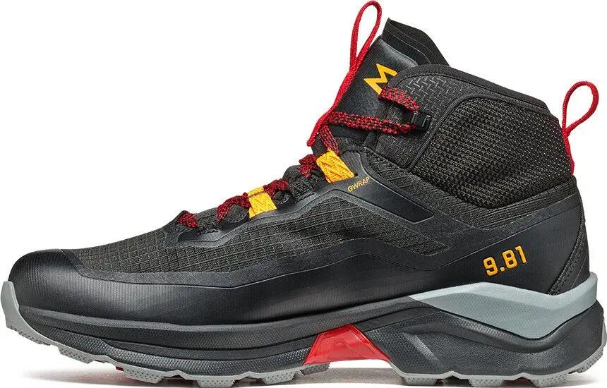 Garmont 9.81 Engage Mid Gore-Tex Hiking Boots Black/Red 4/5