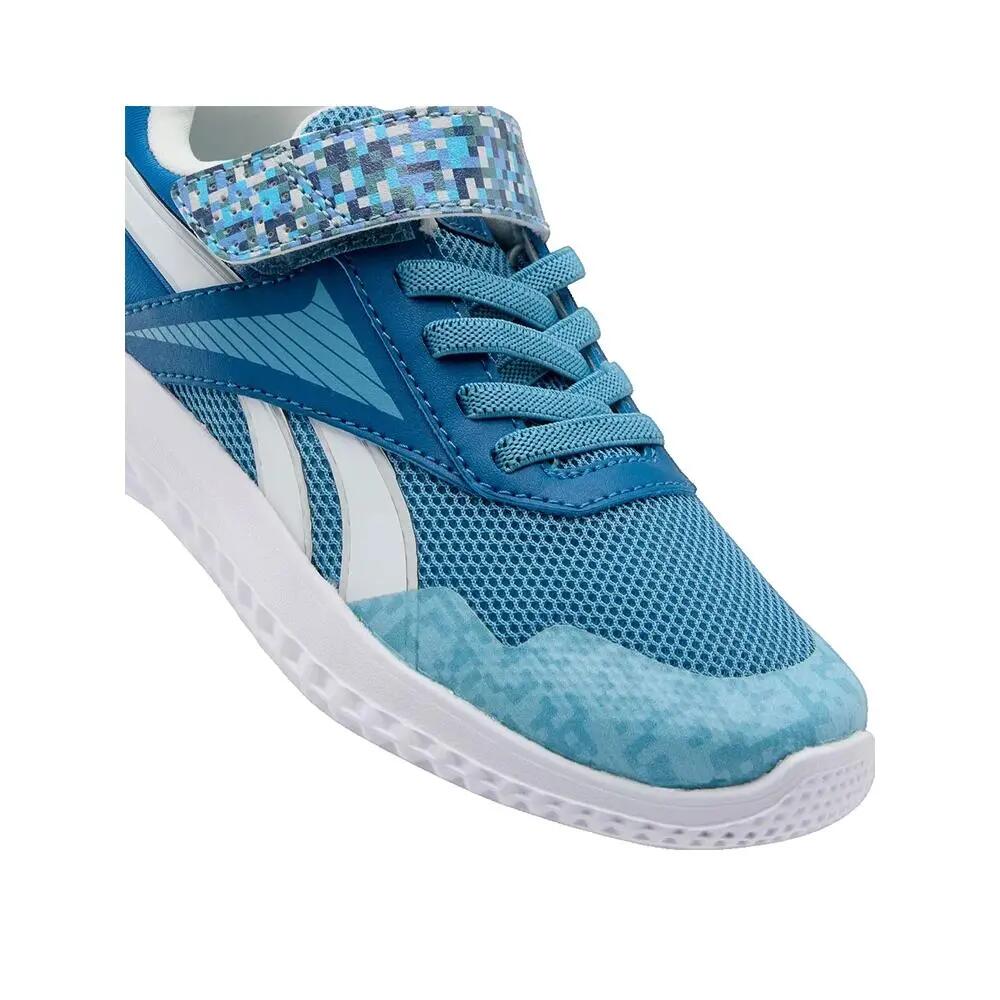 Calçado de corrida Reebok Rush 5 com atacadores elásticos 7/8