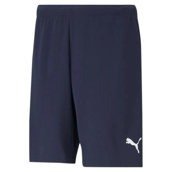Short de football PUMA teamRISE bleu marine dryCELL