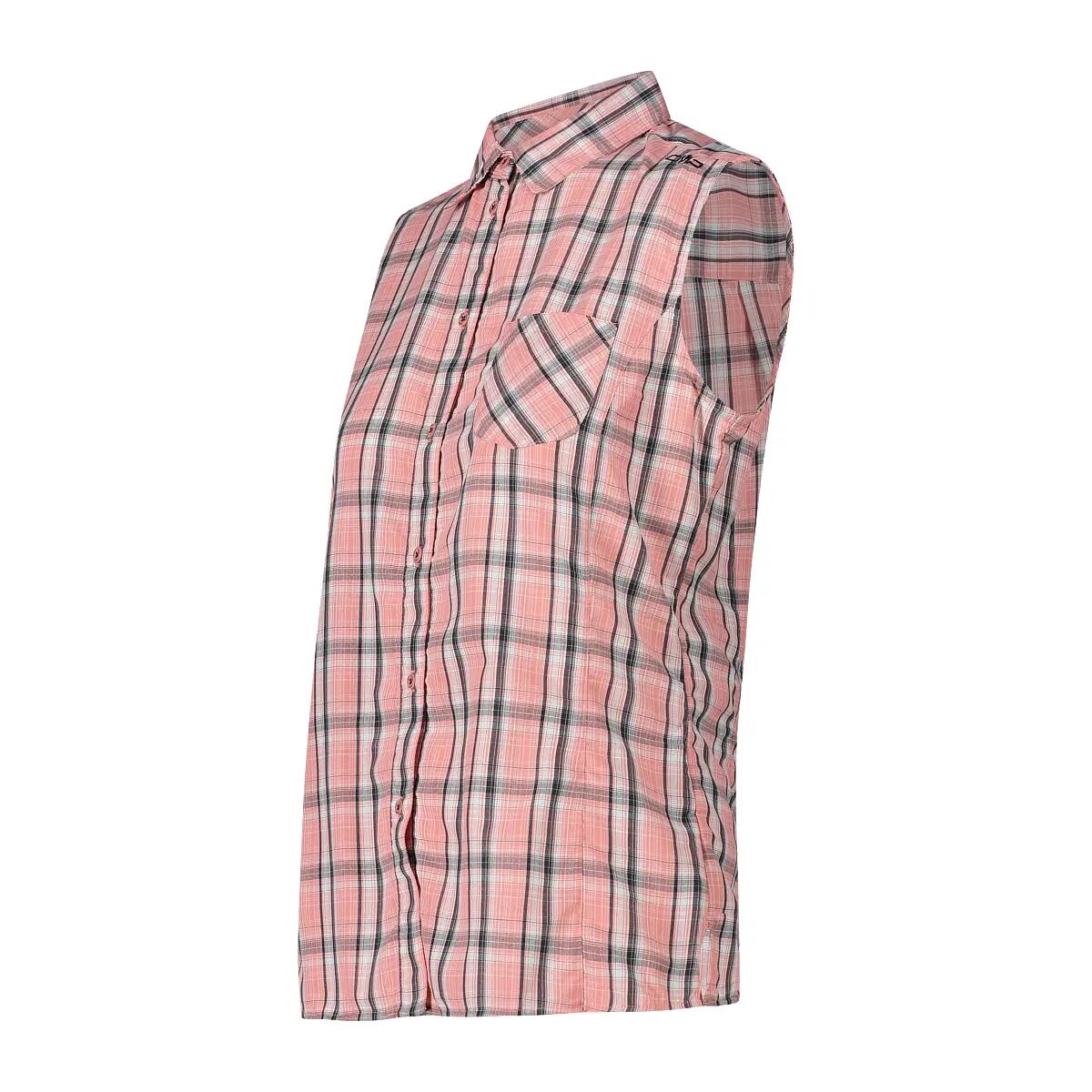 Chemise carreaux sans manches femme CMP 3/5