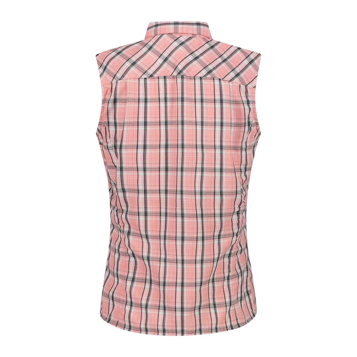 Chemise carreaux sans manches femme CMP 2/5