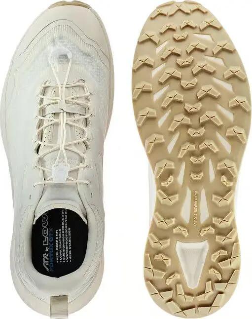Chaussures Trail Lowa Fortux Gore-Tex Blanc/Beige Homme 5/7