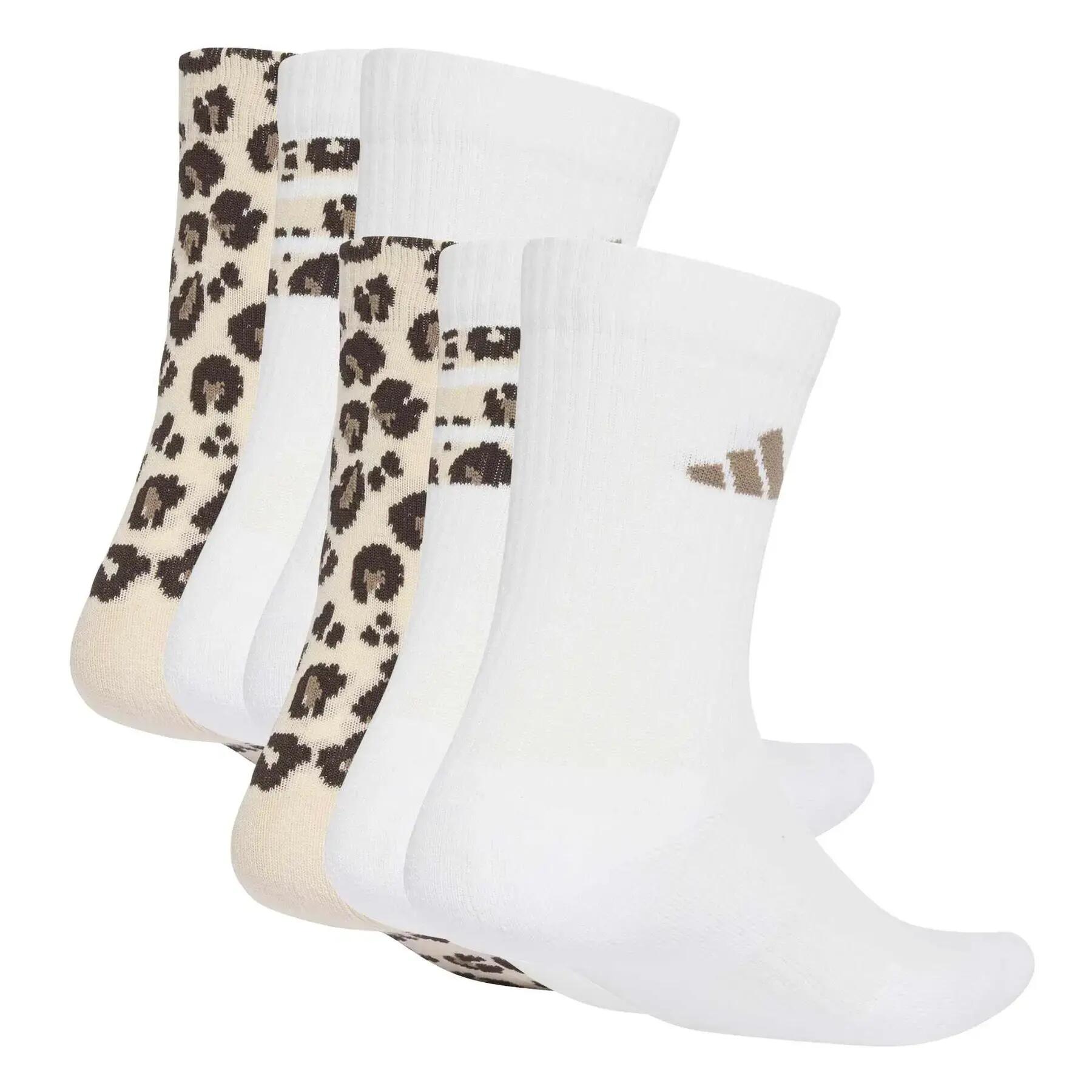 Chaussettes Gráfico adidas Leo (x3) 2/7