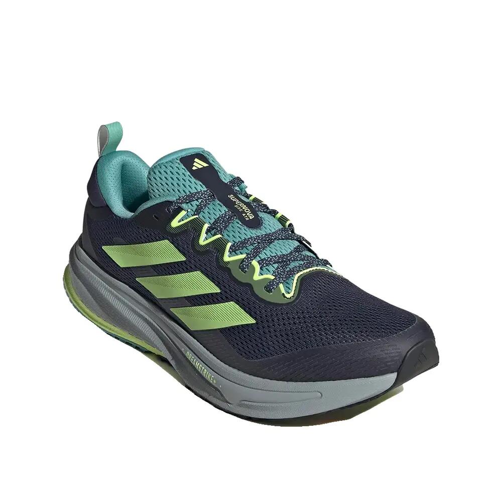 Zapatos de trail adidas Supernova Rise ATR Azul oscuro/Amarillo 2/10