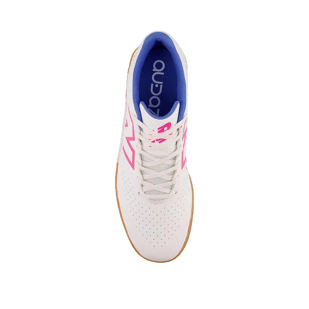 New Balance Audazo Indoor Schuhe Weiß/Blau/Rosa 2/3