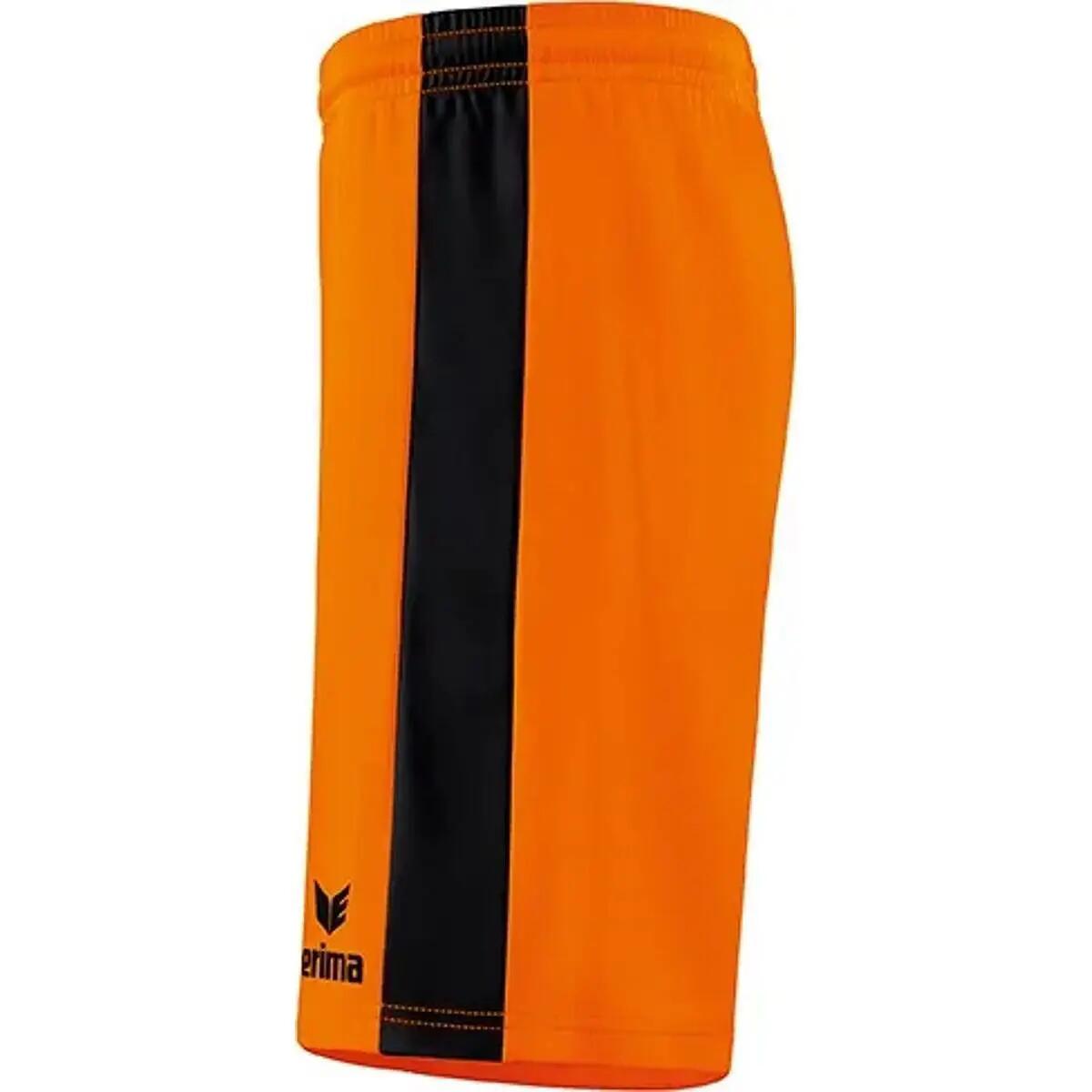 Short enfant - séchant - Retro Star - Noir/New Orange 3/5