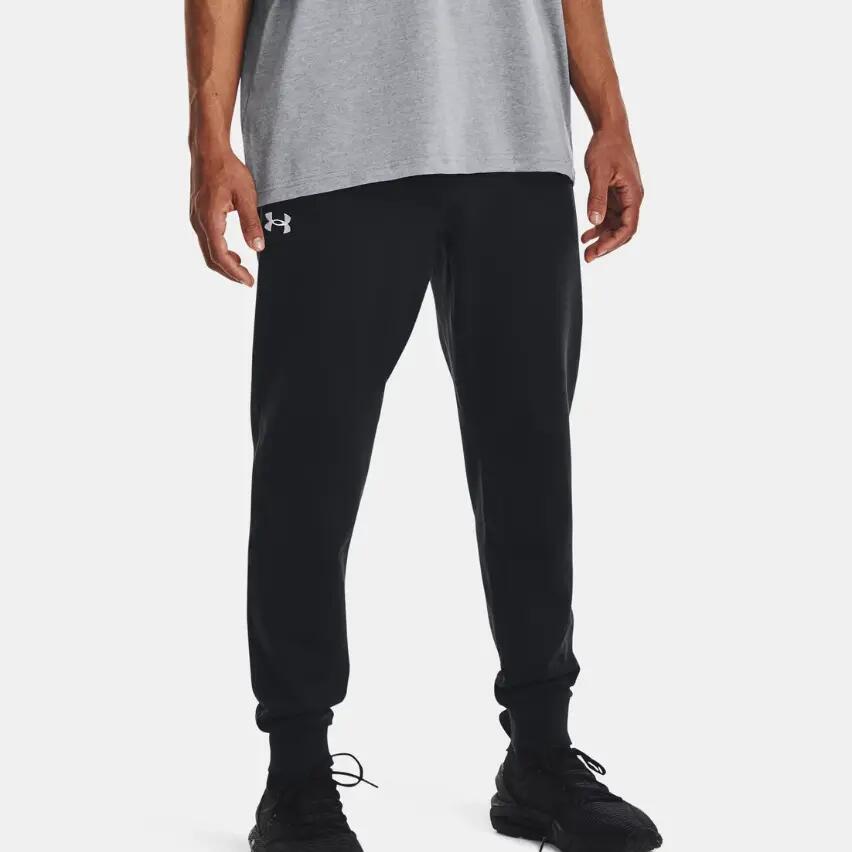 Mens Rival Fleece Jogging Bottoms (Black)