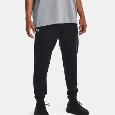 Heren rival fleece joggingbroek (zwart)