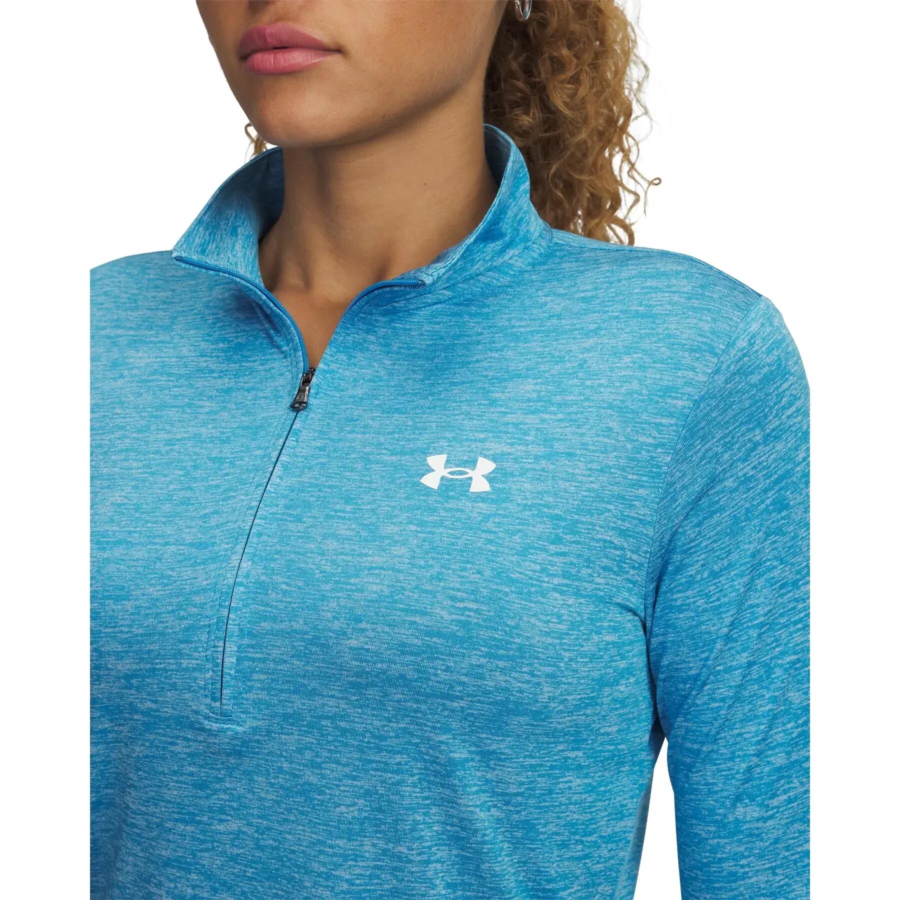 Haut d'entraînement 1/2 zip femme Under Armour Tech™ 3/3